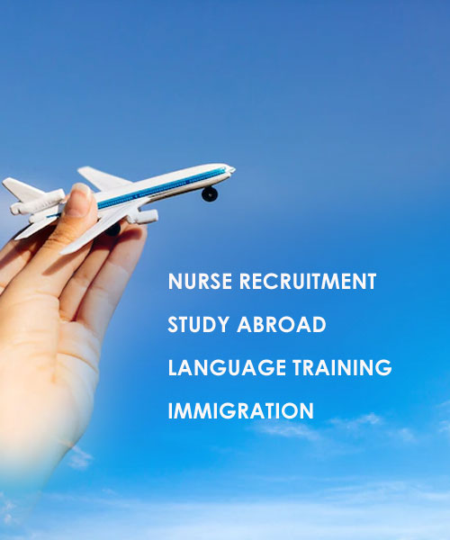 Nurse Recruitment, Study Abroad, Language Training, Immigration